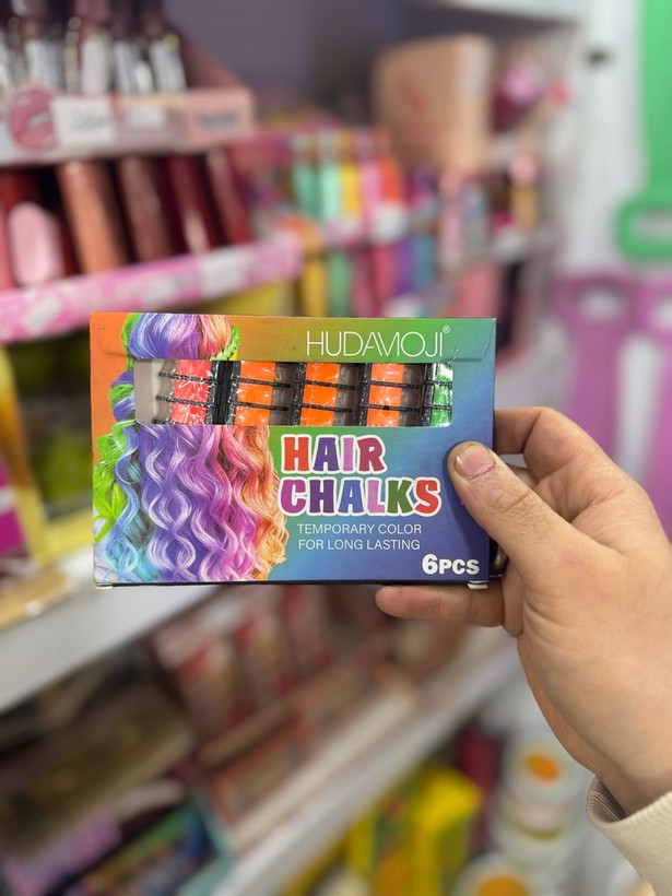 گچ مو . رنگی