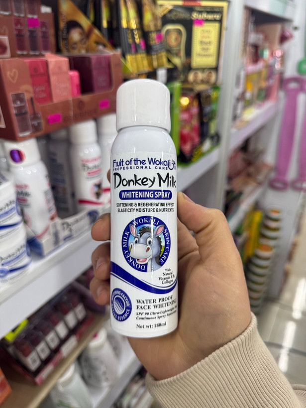 اسپره سفید کنندشیر الاغ