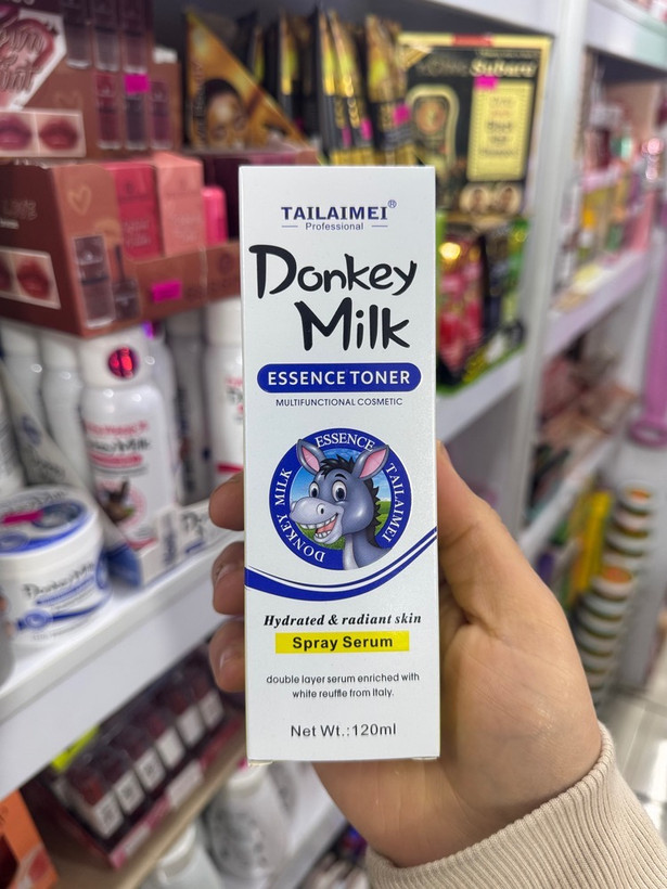 تونر .روشن کننده شیر الاغ