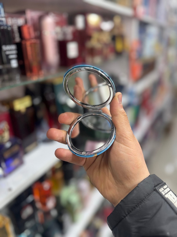 اینه فلزی دو طرفه فانتزی