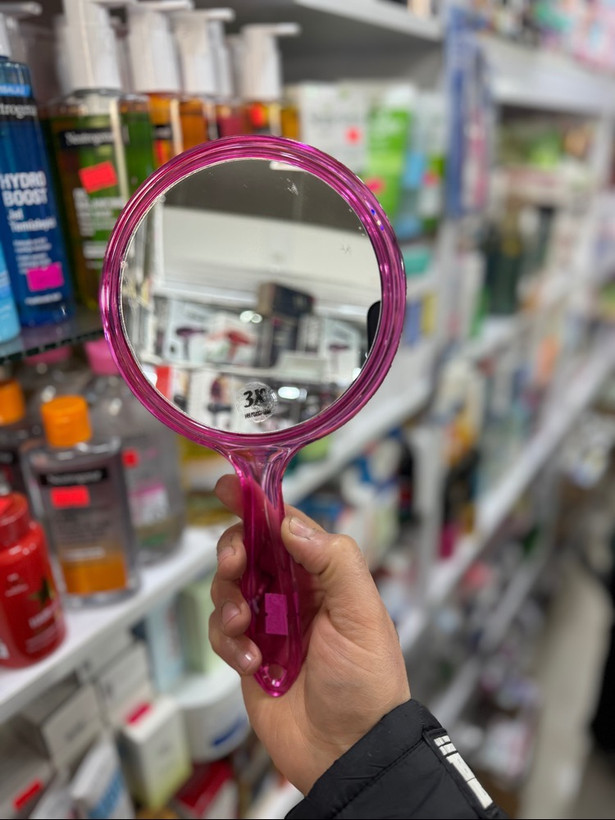 اینه دسته دار دوطرفه