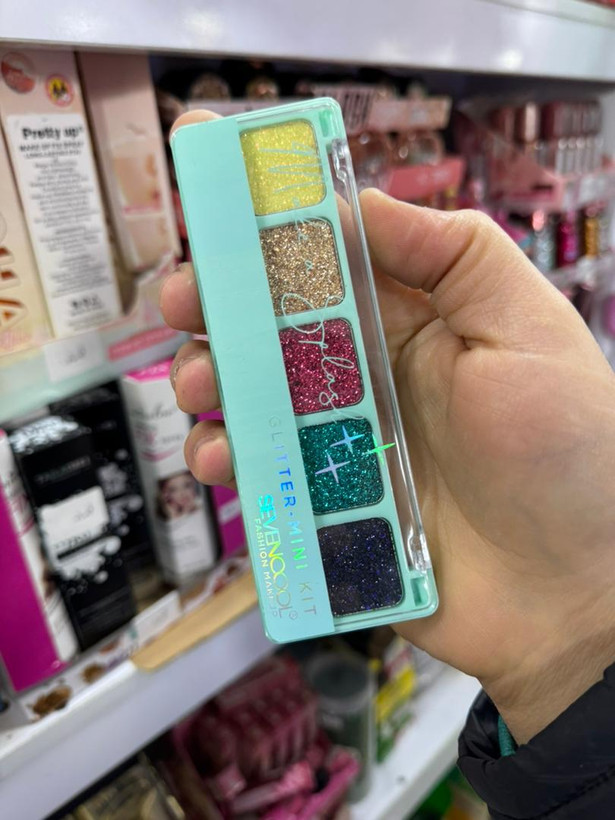 پالت سایه گلیتری 5عدد