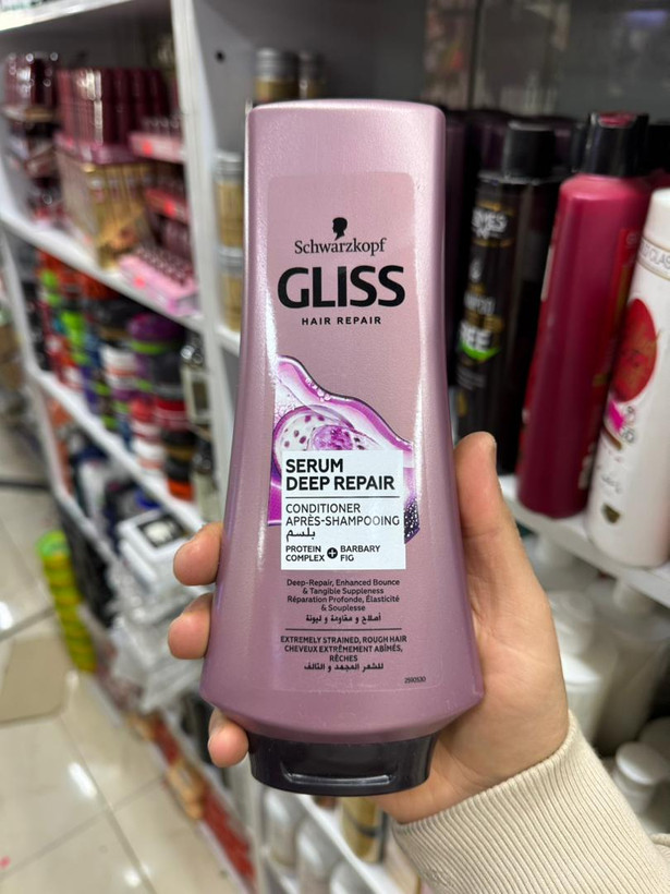 شامپو گلیس .ترمیم کننده و ابریشمی کننده