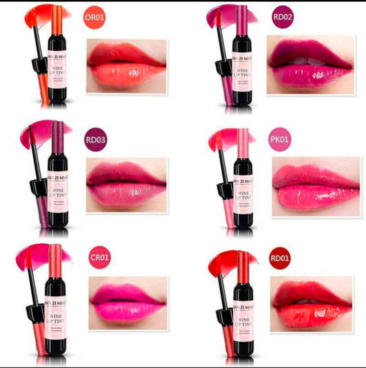 تینت لب طرح شامپاینی نیو