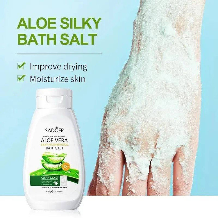 نمک بدن سادور .اسانس الوئه ورا