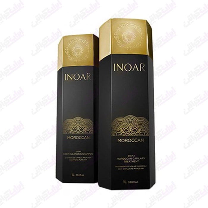 مواد کراتینه اینوار .مورگان . دو بارکد اورجینال