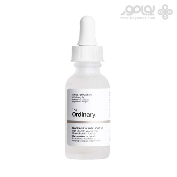 سرم اوردینری مدل نیاسینامید 10 درصد و روی 1