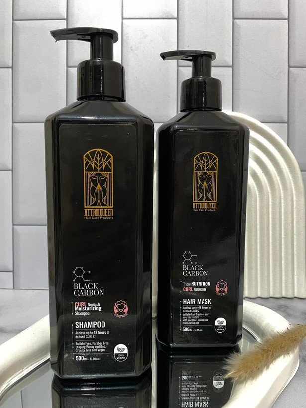 شامپو کویین مخصوص مو های فر و مجعد و .وز شد