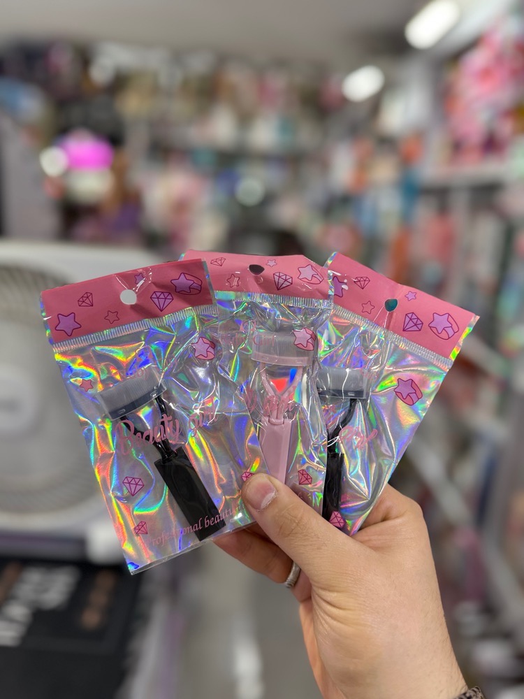 براش ابرو تاشو فلزی فانتزی